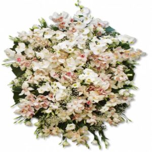 Coroa de Flores com Orquídeas Phalaenopsis(Tam: 1,80)