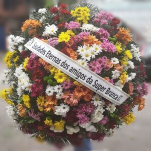 Coroa com Flores Campestres (Tam: 1,20)