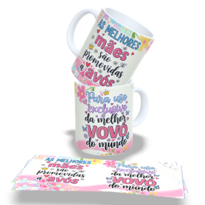 Caneca Tema Avó 325ml (Ref:11)