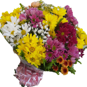 Buquê com Flores Campestres