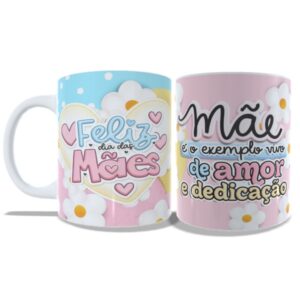 CANECA FELIZ DIA DAS MÃES 325M(1un)